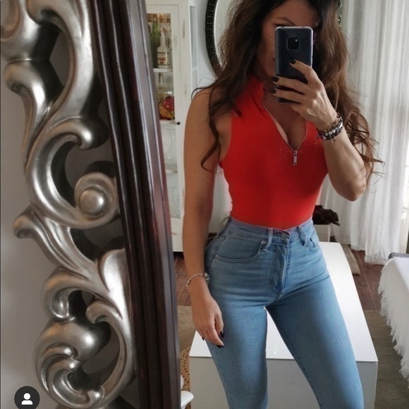 ZARA bodysuit zipper up design 5039/327 - Picture 3 of 7